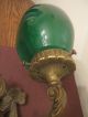 Antique Ornate Solid Brass Victorian Wall Electric Sconce Fixture Light Lamp Old Chandeliers, Fixtures, Sconces photo 2
