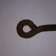 Small Hand Wrought Iron Hook Barn Door Gate Shed Paddock Vintage Old Other photo 3