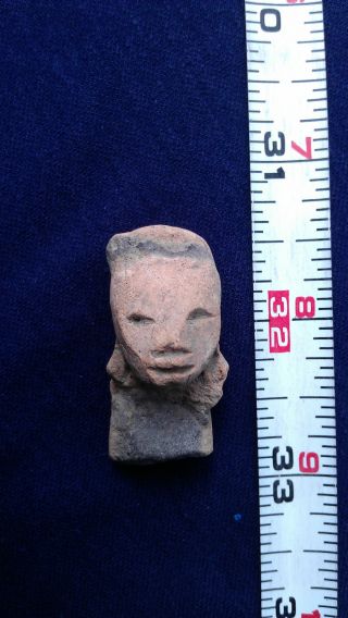 Precolumbian Sculpture 32,  Teotihuacán,  Mexico,  Long Neck,  Prob.  1,  500+ Yrs Old photo