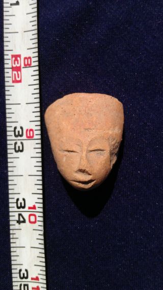 Precolumbian Sculp.  33,  Teotihuacán,  Mexico,  Triangle Head,  Prob.  1,  500+ Yrs Old photo