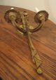 Antique Very Big Ornate Solid Brass Victorian Wall Electric Sconce Fixture Light Chandeliers, Fixtures, Sconces photo 1