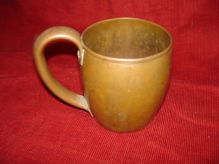 Rare Arts & Crafts Copper Cup photo