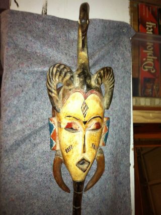 Antque Tribal Mask photo