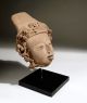 Pre Columbian Pottery Large Male Dignitary Head 6¼in 16cm Veracruz 600 Ad The Americas photo 3