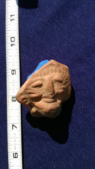 Precolumbian Sculp.  8,  Teotihuacán,  Mexico,  Old Fire God,  Prob.  1,  500+ Yrs Old photo