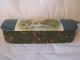 Antique Victorian Edwardian Fishing Hunting Cottage Woods Celluloid Vanity Box Victorian photo 6