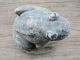 Neat Vintage Weathered & Old Frog Garden Statue Yard Ornament Great Patina Garden photo 2