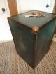 1940 ' S Antique Jchiggins Flat Top Steamer Trunk Chest Miltary Luggage 1900-1950 photo 7