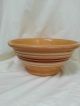 Antique - Yellow Ware Pottery - Banded Dough Mixing Bowl - Large - 12 