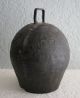 Primitive Midwest Antique Farm Hand Forged Iron Cow/sheep Bell/wood Clapper Primitives photo 2