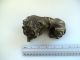 Gorgeous Antique Bronze Lion Statuette/applique Metalware photo 4