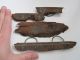 Pieces Of Roman Wooden Casket With Bronze Handles 3 - 4c Ad Roman photo 2