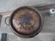 Antique Embossed Coal Scuttle Brass Belgium Bucket Ash Can Old Early Metalware photo 6