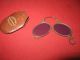 Rare Antique 1900s B&lo Blue Eye Glasses Pincet? Must See W Holders Optical photo 5