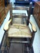 Vintage Ladder Back Youth Rocking Chair Vgc Unknown photo 1