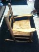 Vintage Ladder Back Youth Rocking Chair Vgc Unknown photo 6