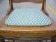 Antique Pressed Back Oak Rocking Chair 1800-1899 photo 1