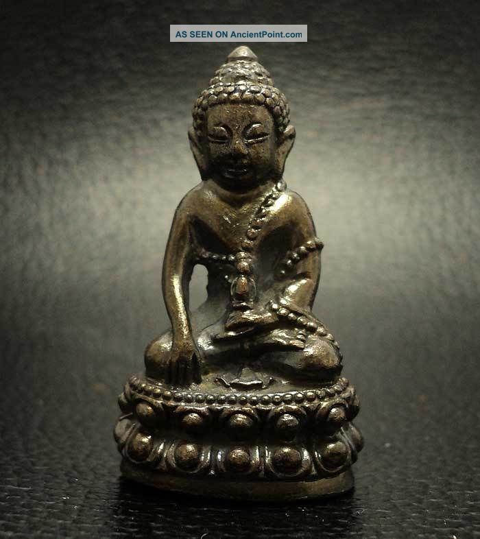 Be 2538 Phra Kring W.  Sutat Generation Barameethum Real Thai Amulet [temple Box] Amulets photo