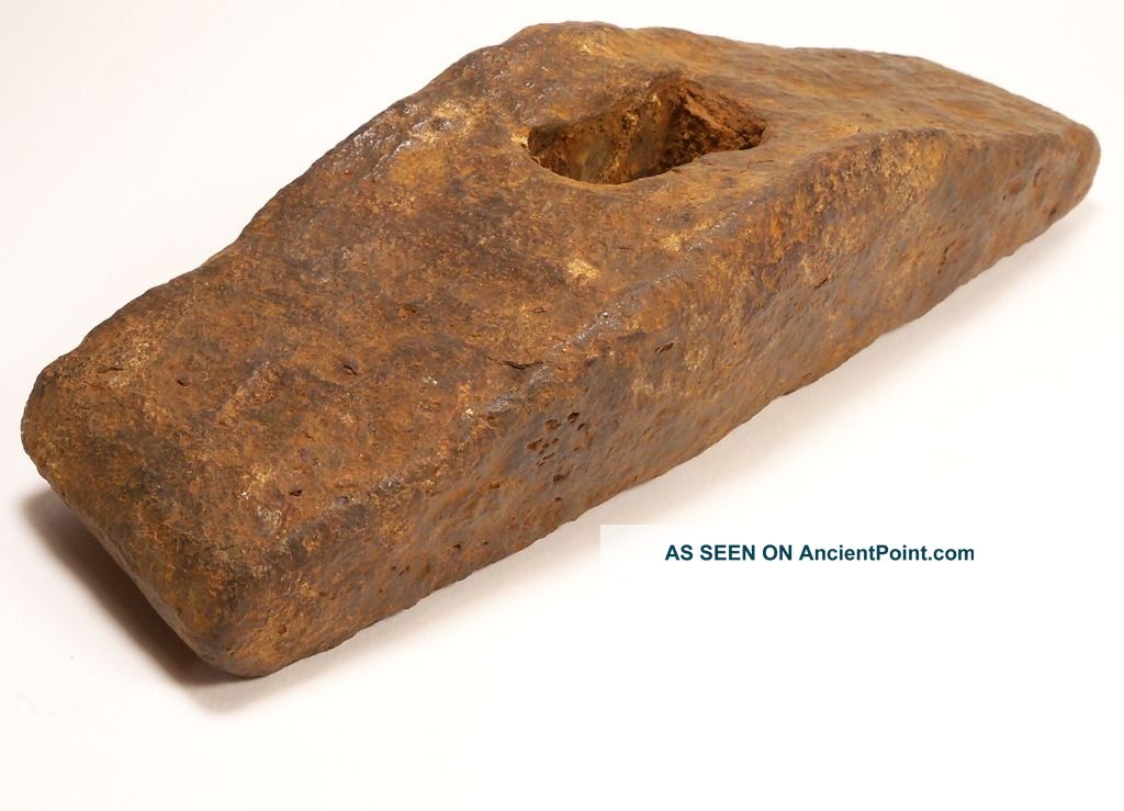 Medieval Particular Hammer To Work Copper Ca 1000 - 1500 Ad Primitives photo
