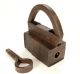 Antique Medieval Padlock With Key,  Fully Functional Ca 1000 - 1500 Ad Other photo 7