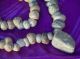 Unique Pre - Columbian Rough Jade Necklace W/ Pendant 28 