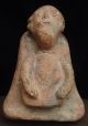 Very Rare Old Terracotta Akan Ashanti ? Death Bed Figure Other photo 1