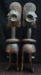 A Pair Of Mumuye Shoulder Or Yoke Masks Other photo 1