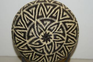 Wounaan Darien Indian Hösig Di Museum Abstract Artist Basket 300a11 Tight Weave photo