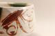 Mino Yaki Ware Japanese Tea Bowl Shino Oribe Nagashi Chawan Matcha Green Tea Bowls photo 3