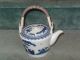 Vintage Chinese Exported B/w Porcelain Teapot Teapots photo 1