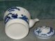 Vintage Chinese Exported B/w Porcelain Teapot Teapots photo 6