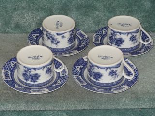 Vintage Japanese Imari Cups W/saucers photo