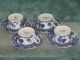 Vintage Japanese Imari Cups W/saucers Other photo 2