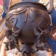 Antique Chinese Figural And Foo Dog Altar Piece Bronze Censor Incence Burner Other photo 2