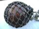 4+1/2 Inch Tall Northwest Glass Company Glass Float Amber Ball (396) Fishing Nets & Floats photo 1