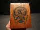18th C Antique Style Pluribus Unim Eagle Wood Playing Card Box American Rev War Primitives photo 1