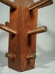 Rare Early American Wooden Hanging Candle Drying Rack Primitives photo 6