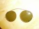Antique Clip Over Green Glass Sunglasses Spectacles (t) Optical photo 3