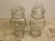 Vintage Glass Apothecary Drugstore Candy Display Vanity Buffet Jars 2pc Bottles & Jars photo 3