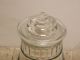 Vintage Glass Apothecary Drugstore Candy Display Vanity Buffet Jars 2pc Bottles & Jars photo 4