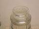 Vintage Glass Apothecary Drugstore Candy Display Vanity Buffet Jars 2pc Bottles & Jars photo 5