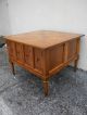 Mid - Century Burl And Inlay Parquet Nightstand / Side Table / End Table 2429 Post-1950 photo 3
