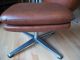 Overman Mid Century Modern Swedish Lounge Chair And Ottoman Vintage Eames Mid-Century Modernism photo 8