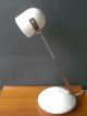 White Telescopic Adjustable Halogen Lamp Vintage Germany 70s Design Mid-Century Modernism photo 1