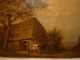 Very Old Oil Painting,  { Man With His Cow,  Signed H.  V.  Leeuwen 1890 - 1972 }. Other photo 6