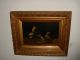 Very Old Oil Painting,  { Rooster & Chickens,  Signed,  M.  Hondecoeter} Is Antique Other photo 10