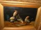 Very Old Oil Painting,  { Rooster & Chickens,  Signed,  M.  Hondecoeter} Is Antique Other photo 11