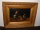 Very Old Oil Painting,  { Rooster & Chickens,  Signed,  M.  Hondecoeter} Is Antique Other photo 1