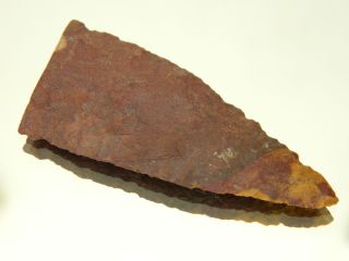 Big Neolithic Neolithique Quartzite Spearhead - 6500 To 2000 Bp - Sahara photo