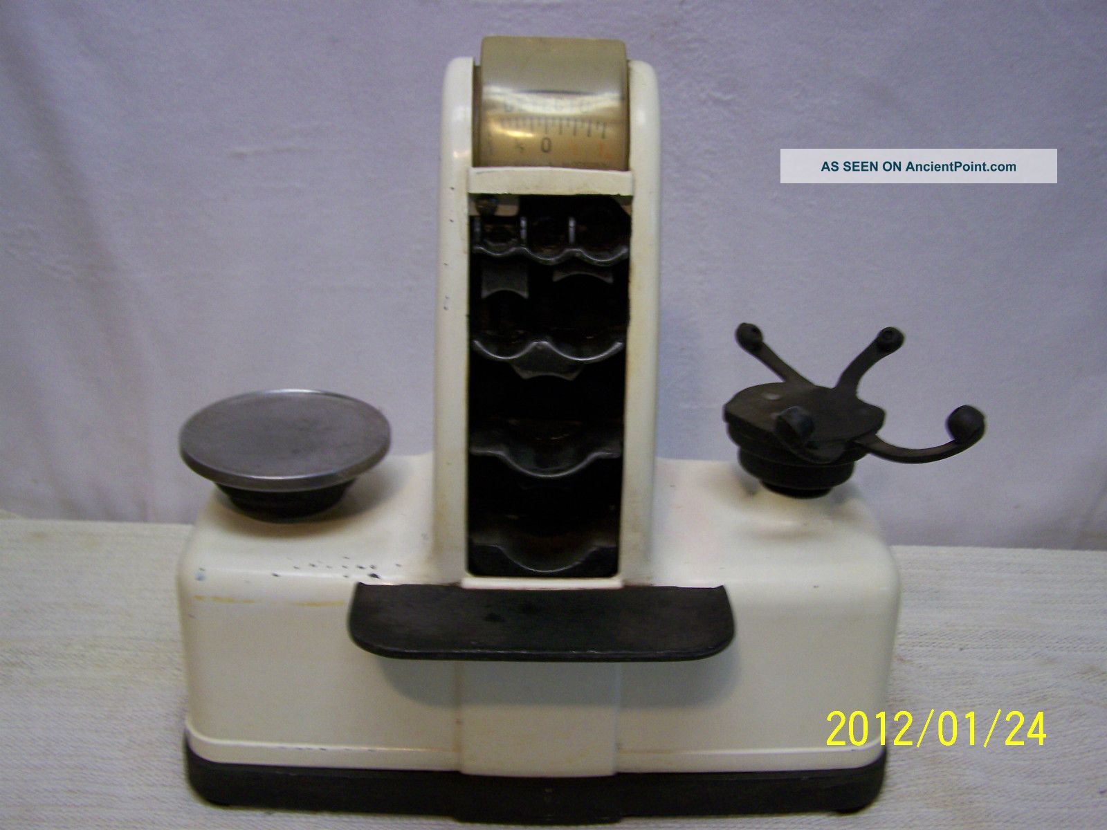 Vintage Metal Detecto Antique Candy Nut Peanut Mercantile Scale No Pan & Weights Scales photo